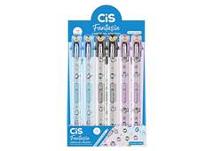 CANETA ESF.PINGUIM APAGAV 0.5MM C/18 AZ