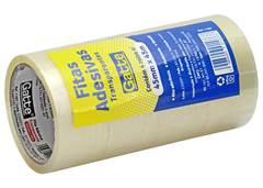 FITA P/EMPAC GATTE 45MMX45M TRANSPARANTE