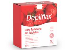 CERA QUENTE DEPILFLAX 500G MORANGO