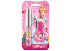 KIT INF ESMALTE E BRILHO LABIAL PRINCESA