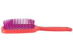 ESCOVA DE CABELO QUADRADA RICCA FLEX ULTRA LIGHT FRAMBOESA