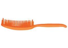 ESCOVA DE CABELO QUADRADA RICCA WET E DRY LARANJA