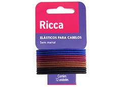 ELASTICO PARA CABELO RICCA FINO WINTER C/12