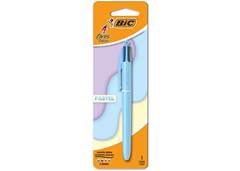 CANETA ESFEROGRAFICA BIC COM 4 CORES PASTEL