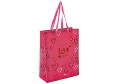 SACOLA PRESENTE 190X82MM LOVE M COM ALÇA