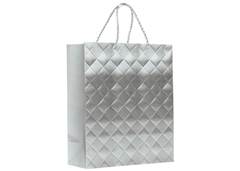 SACOLA PREMIUM DIAMOND PRATA P