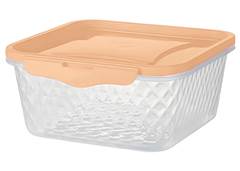 POTE CRISTAL 0,55L QUADRADO PLASVALE SALMAO