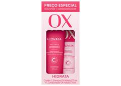 SHAMPOO 375ML+CONDICIONADOR 170ML OX HIDRATA