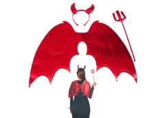 KIT FANTASIA DEMON C/3 TIARA/ASA/TRIDENT