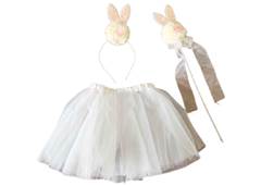 KIT COELHINHA VARINHA/TIARA/SAIA