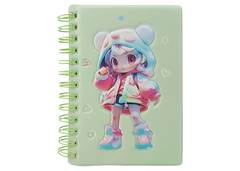 CADERNETA 17.9X12.6CM 80F C-34