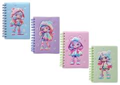 CADERNETA 17.9X12.6CM 80F C-34