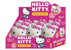 BONECO DE BORRACHA SQUISIH HELLO KITTY