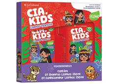SHAMPOO E CONDICIONADOR CIA KIDS 250ML LISINHOS TROPICAIS