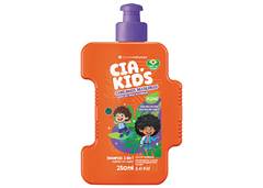 SHAMPOO CIA KIDS 250ML TODOS OS TIPOS CABELOS