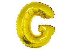 BALAO METALIZADO LETRA G 16'' DOURADO