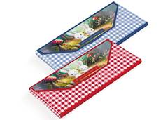 CARTINHA PARA BARRA CHOCOLATE 18,5CM CONTOS DA PASCOA