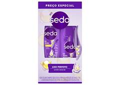 SHAMPOO SEDA 190ML E CONDICIONADOR 190ML LISO PERFEITO