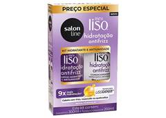 SH 300ML+COND 200ML SALON LINE MEU LISO MATIZ LOIRO