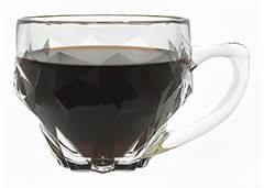 XICARA CHA VIDRO ROCKS 185ML INGA