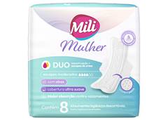 ABS MILI MULHER DUO COM ABAS COM 8
