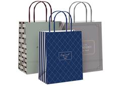 SACOLA PAPEL CASUAL MASCULINA 32X26,5X13 G