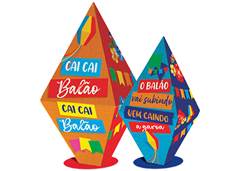 BALAO DECORATIVO 3D BAO DEMAIS 17,5X35,5CM C/2