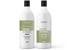 SHAMPOO E CONDICIONADOR LOLIZZE 1000ML CACHOS DEFINIDOS