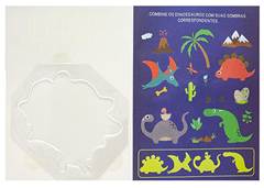 LIVRO COLORIR BRILHA NO ESCURO DINOSSAURO