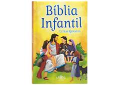 LIVRO BIBLIA INFANTIL LETRAS GRANDES