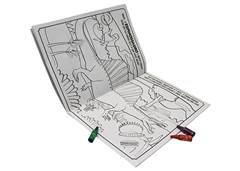 LIVRO COLORIR 2 DINOSSAURO