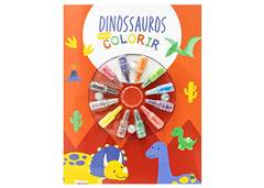 LIVRO COLORIR 2 DINOSSAURO