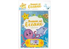 LIVRO COLORIR DIVERSAO COM AGUA OCEANO