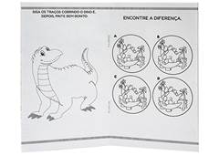 LIVRO KIT DE ATIVIDADES DINOSSAURO