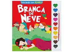 LIVRO BRINCANDO COM AQUARELA BRANCA NEVE