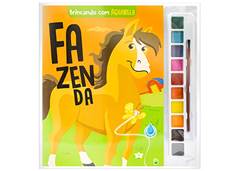 LIVRO BRINCANDO COM AQUARELA FAZENDA