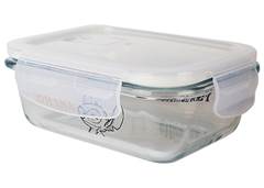 POTE VIDRO 370ML COM TAPA HERMETICA STITCH YANGZI