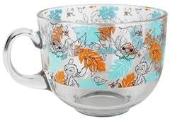 CANECA VIDRO 370ML YANGZI STITCH