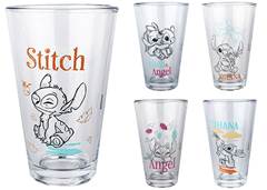 COPO DE VIDRO 300ML STITCH YANGZI