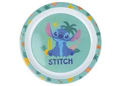 PRATO MELAMINE FUNDO 21CM STITCH
