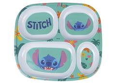 PRATO MELAMINE C/DIVISORIA 24,5CM STITCH