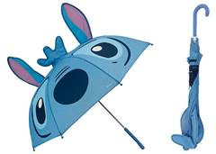 GUARDA-CHUVA INFANTIL 3D STITCH 48CM