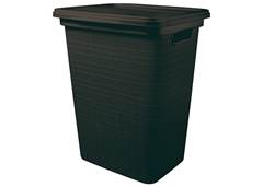 CESTO ROUPA JUTA 45L JAGUAR PRETO