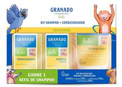 SH+COND+REFIL SHAMPOO GRANADO BEBE 250ML TRADICIONAL