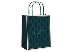SACOLA PAPEL CASUAL MASC 21,5X15X8 P