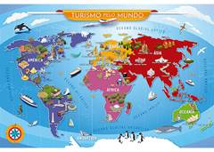 QUEBRA CABECA TURISMO PELO MUNDO 200PCS