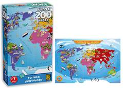 QUEBRA CABECA TURISMO PELO MUNDO 200PCS