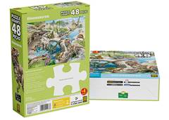 QUEBRA CABECA GIGANTE DINOSSAUROS 48PCS