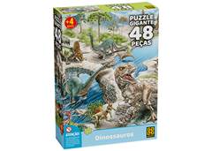 QUEBRA CABECA GIGANTE DINOSSAUROS 48PCS
