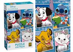 QUEBRA CABECA DISNEY CLASSIC 150PCS